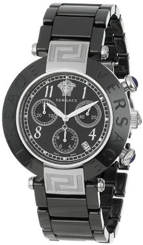 Versace Women's 95ccs9d008 Sc09 Reve Black Ceramic 